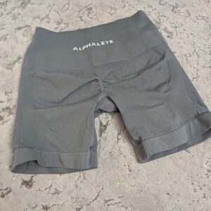 Alphalete Women's Charcoal Bike Shorts
